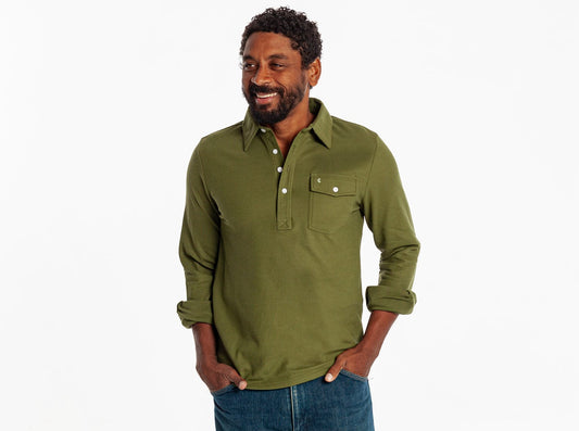 Long Sleeve Players Shirt - Rolling Green