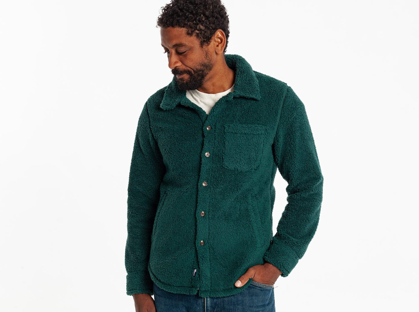 Shepherd Shacket - Moss