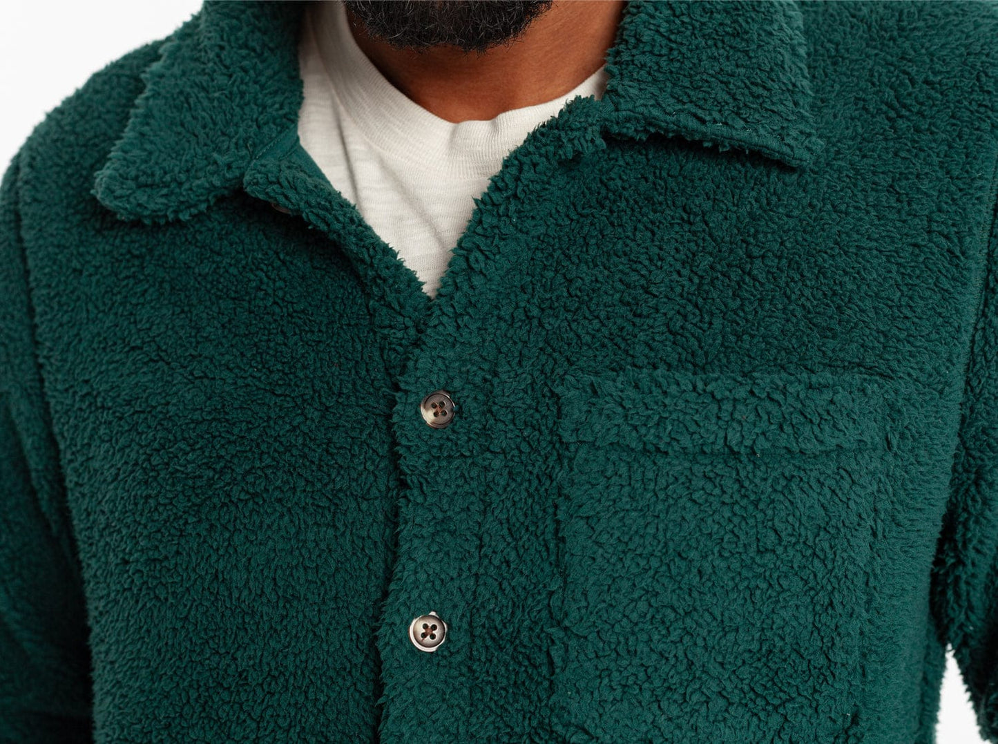 Shepherd Shacket - Moss