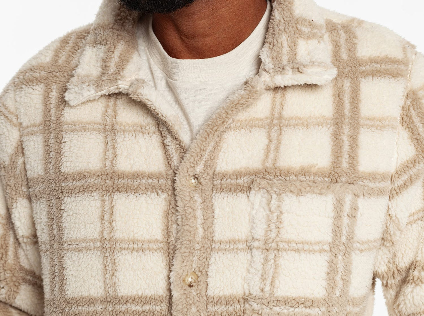Shepherd Shacket - Cream Plaid