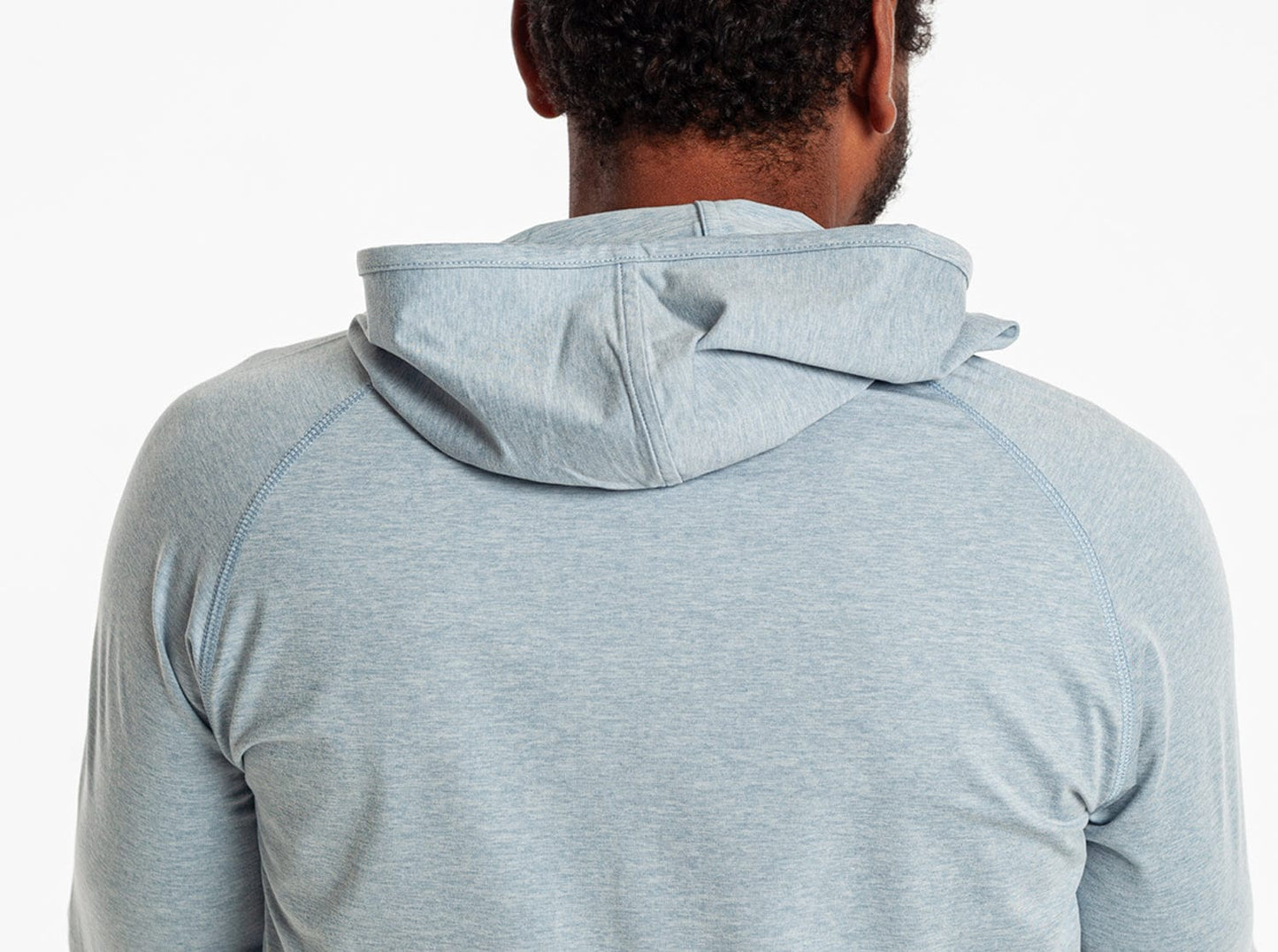 Ace Performance Hoodie - Dusty Blue