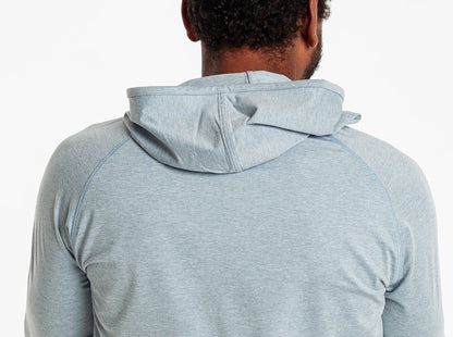 Ace Performance Hoodie - Dusty Blue