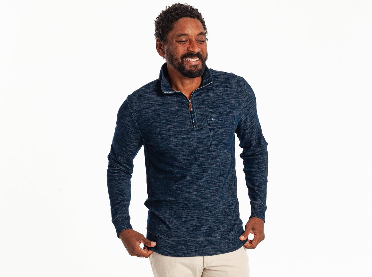 Crossroads Pullover - Moody Blue