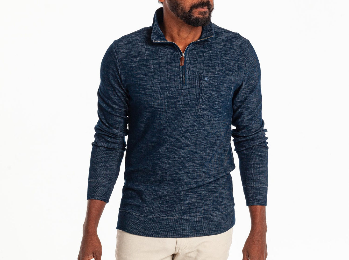 Crossroads Pullover - Moody Blue