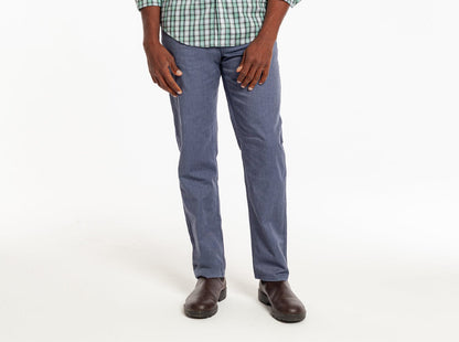 Comfort Canvas Pant - Faded Navy
