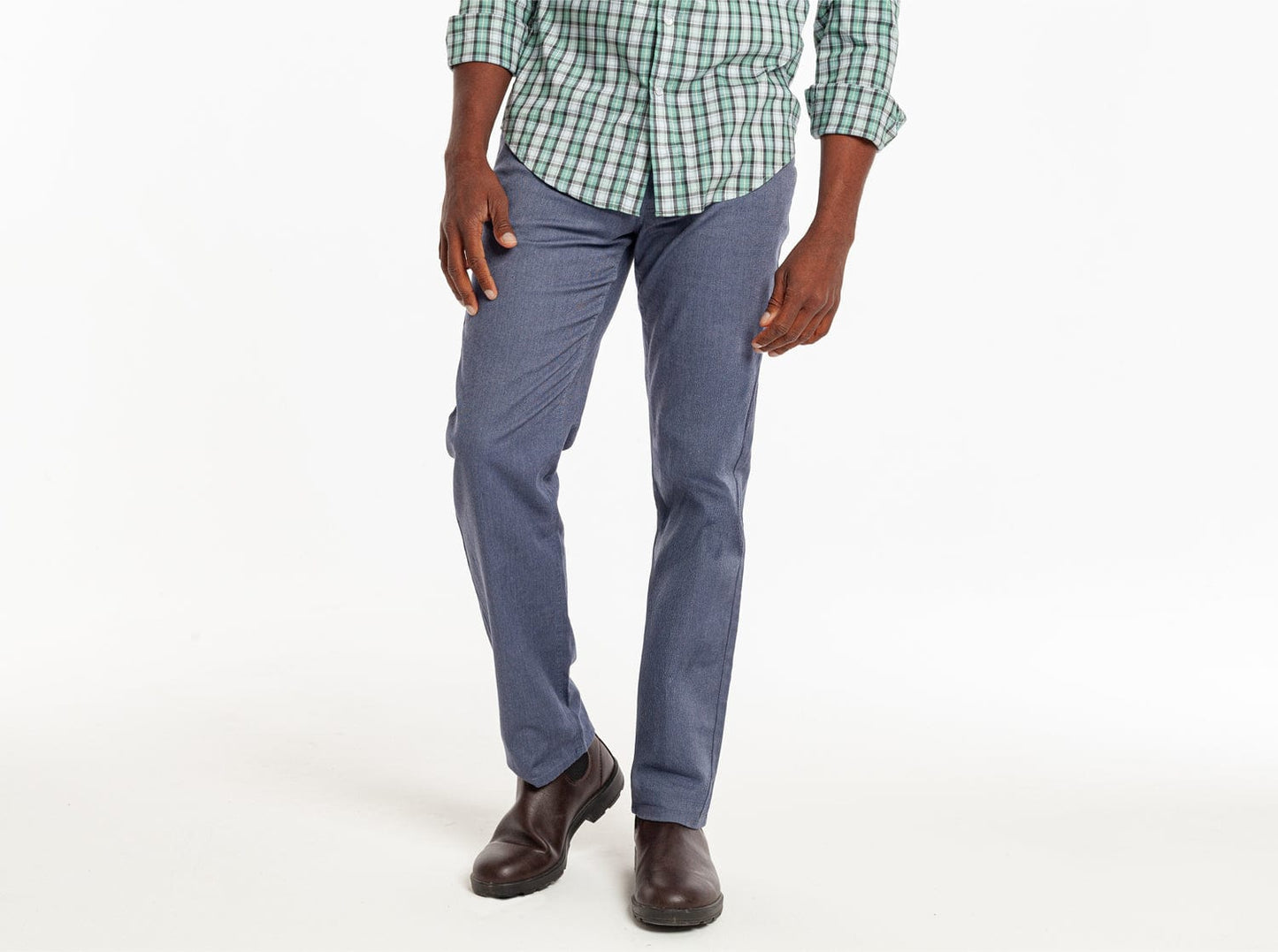 Comfort Canvas Pant - Faded Navy