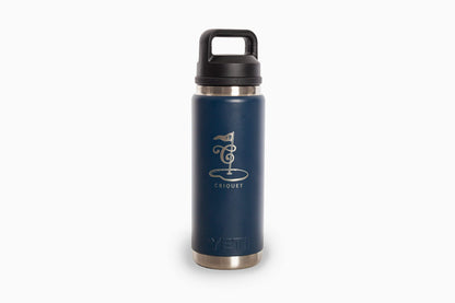 Criquet x YETI - Criquet Flag  26 oz Water Bottle - Navy