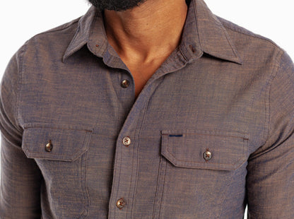 Utility Shirt - Blue Shadow