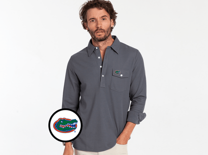 Florida - Long Sleeve Players Shirt - Albert - Blue Steel