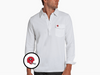 Georgia - Long Sleeve Players Shirt - Helmet - White