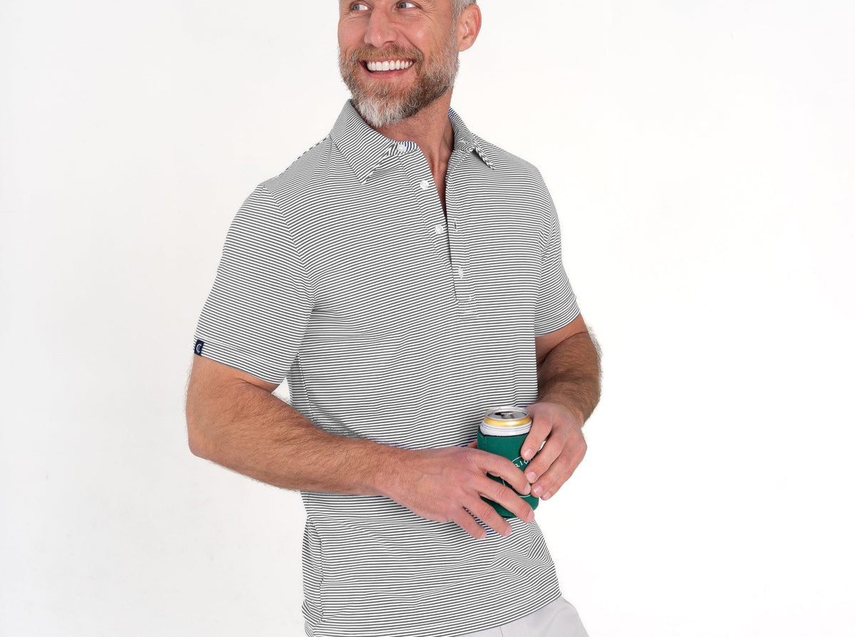 Performance Sport Range Polo Hobby Stripe