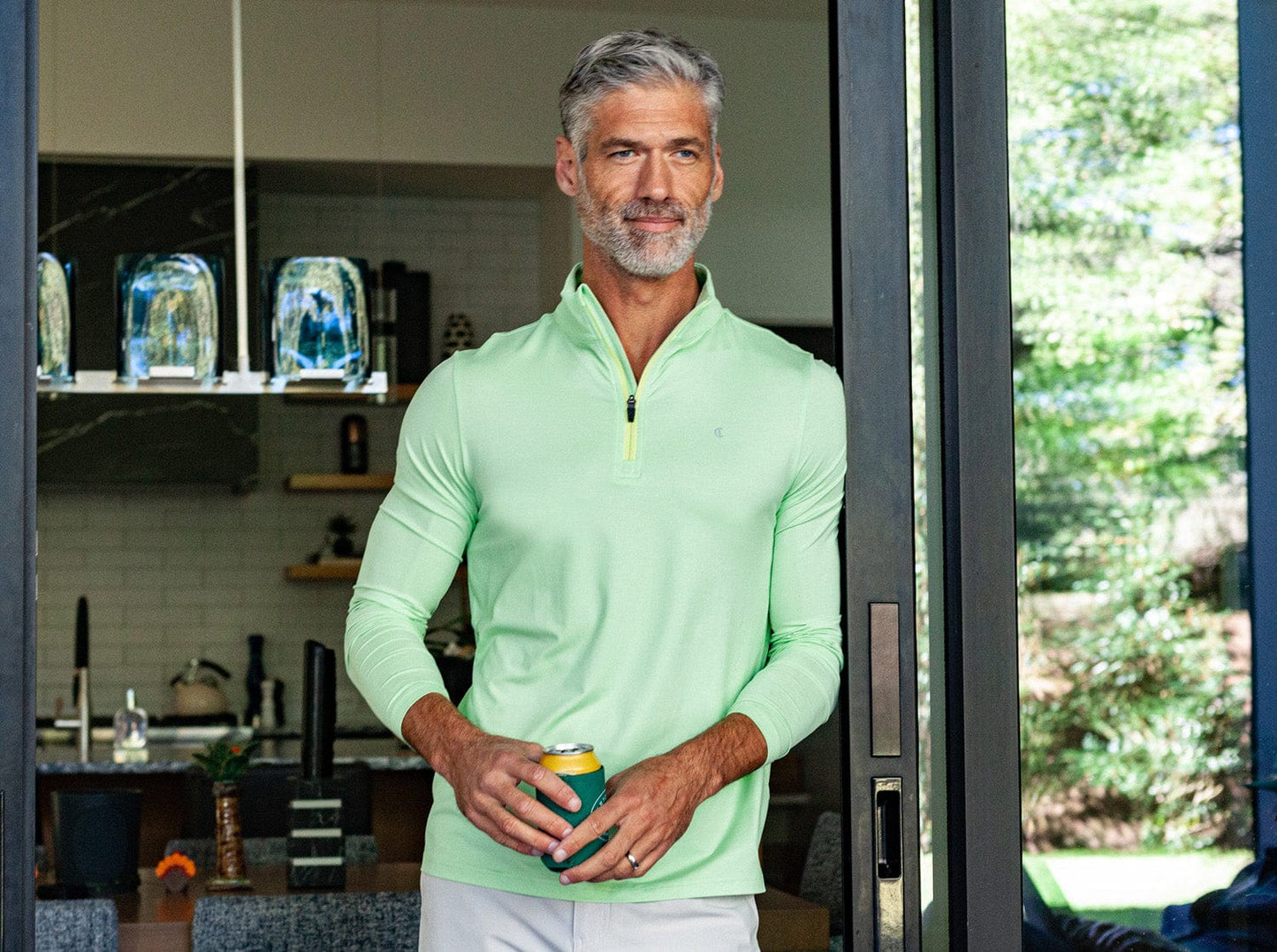 Feather Performance Pullover - Lime