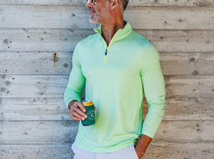 Feather Performance Pullover - Lime