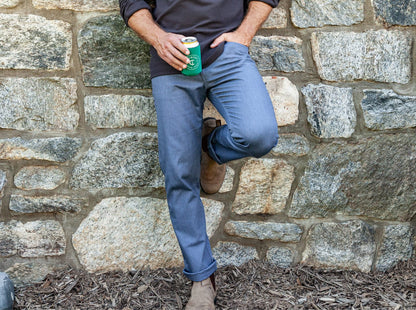 Comfort Canvas Pant - Faded Navy