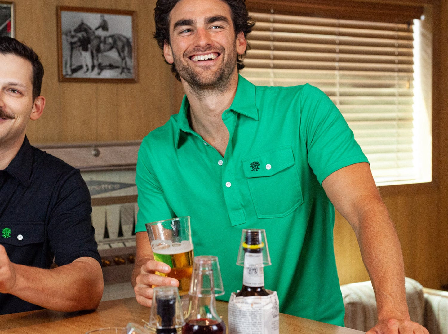AUSTIN FC - Coaches Players Shirt - Tree - Golf Green