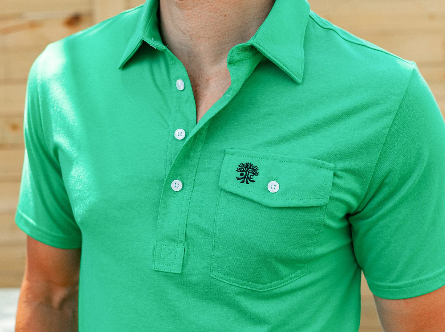 AUSTIN FC - Coaches Players Shirt - Tree - Golf Green