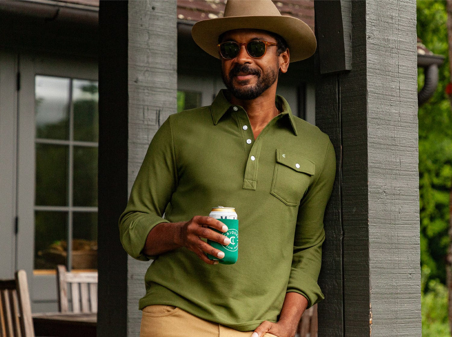 Long Sleeve Players Shirt - Rolling Green