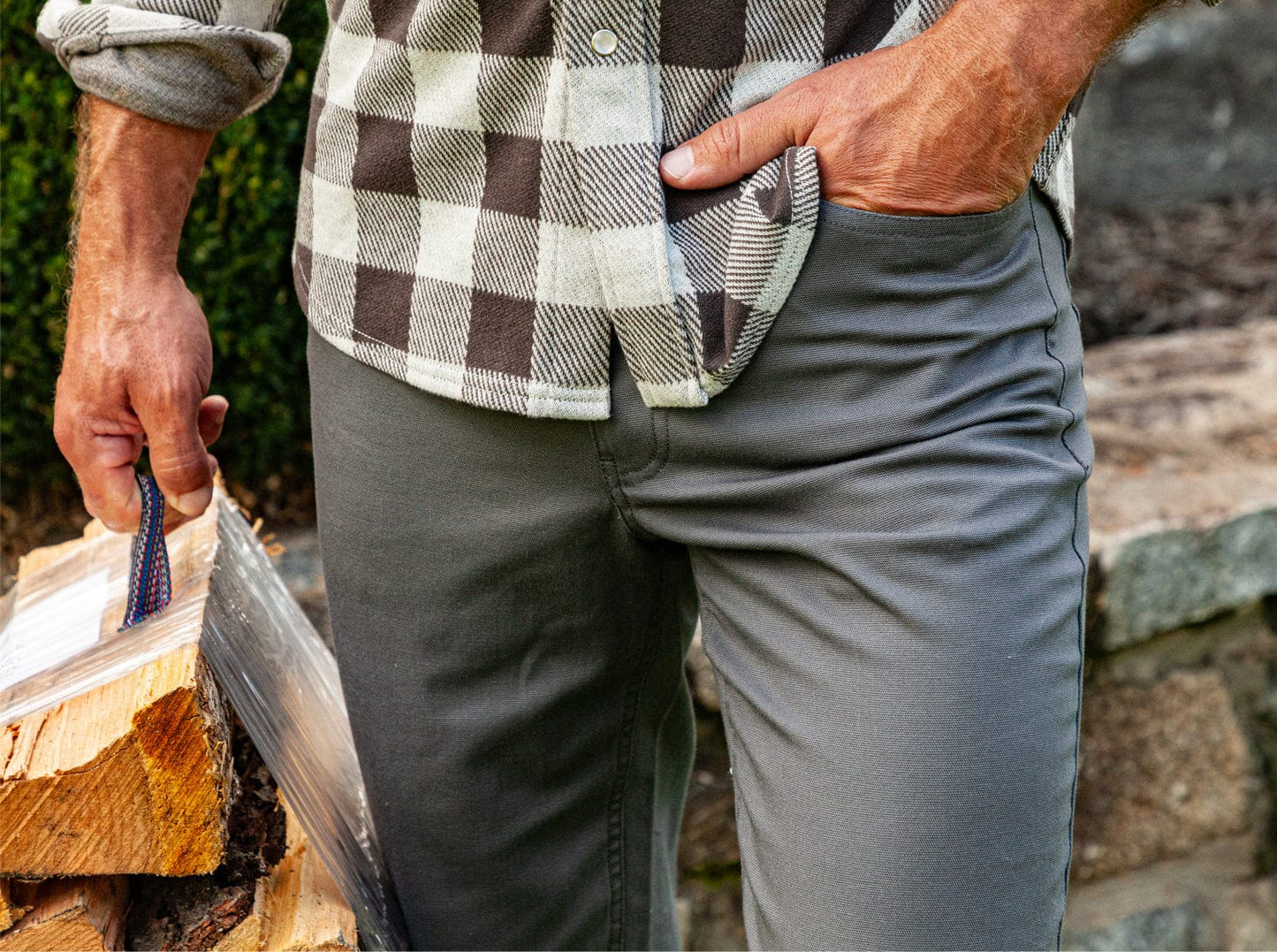 Comfort Canvas Pant - Charcoal