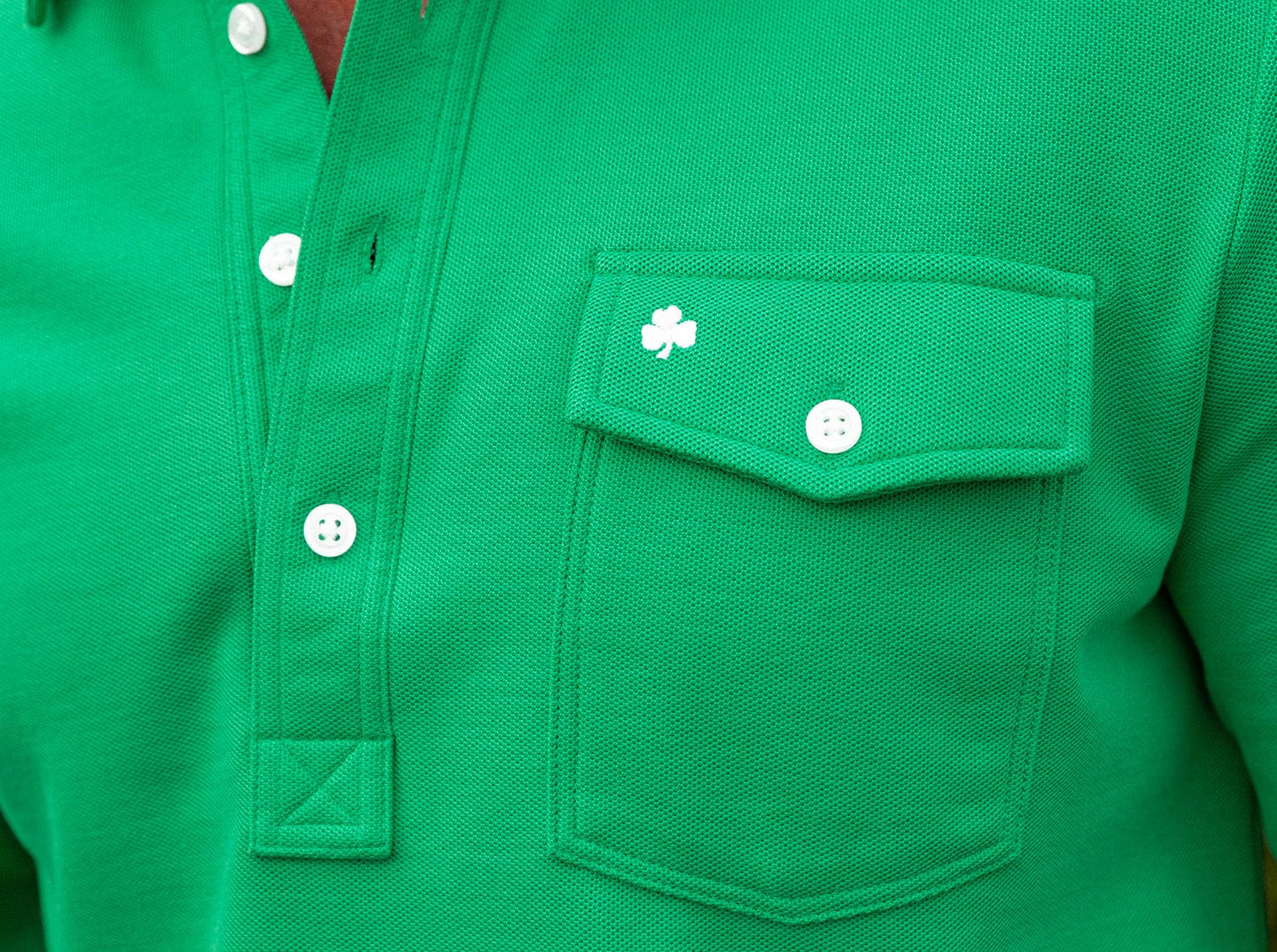 Limited Edition Long Sleeve Players Shirt - Shamrock - Green