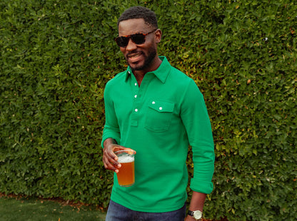 Limited Edition Long Sleeve Players Shirt - Shamrock - Green