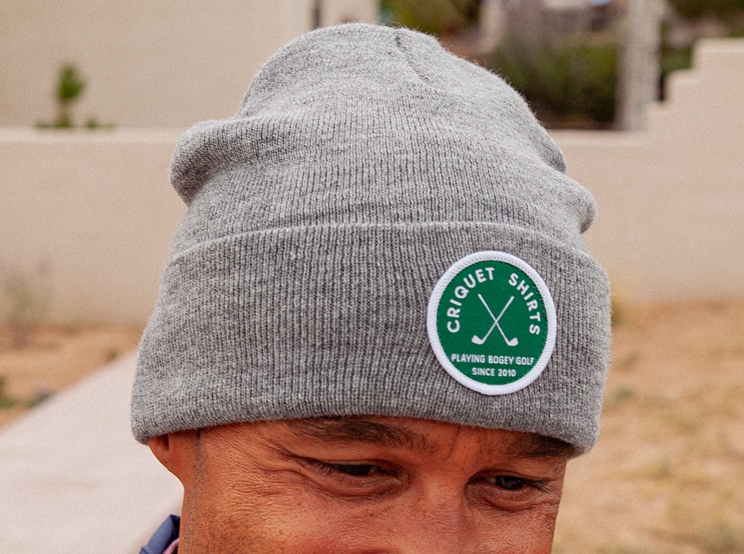 Classic Cuffed Beanie - Bogey Golf - Heather Gray - Secondary