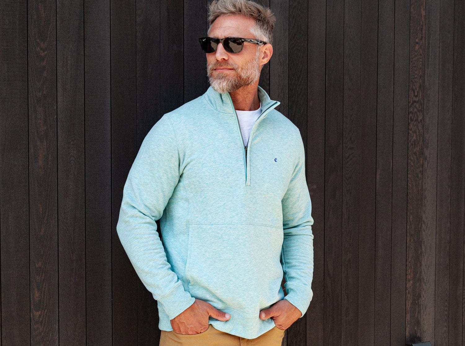 Fleece Weekender - Heather Mint