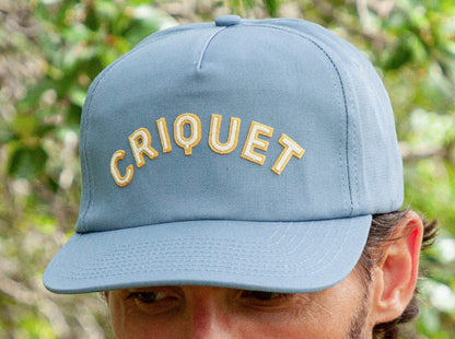 Throwback Hat - Felt Criquet - Light Blue Twill
