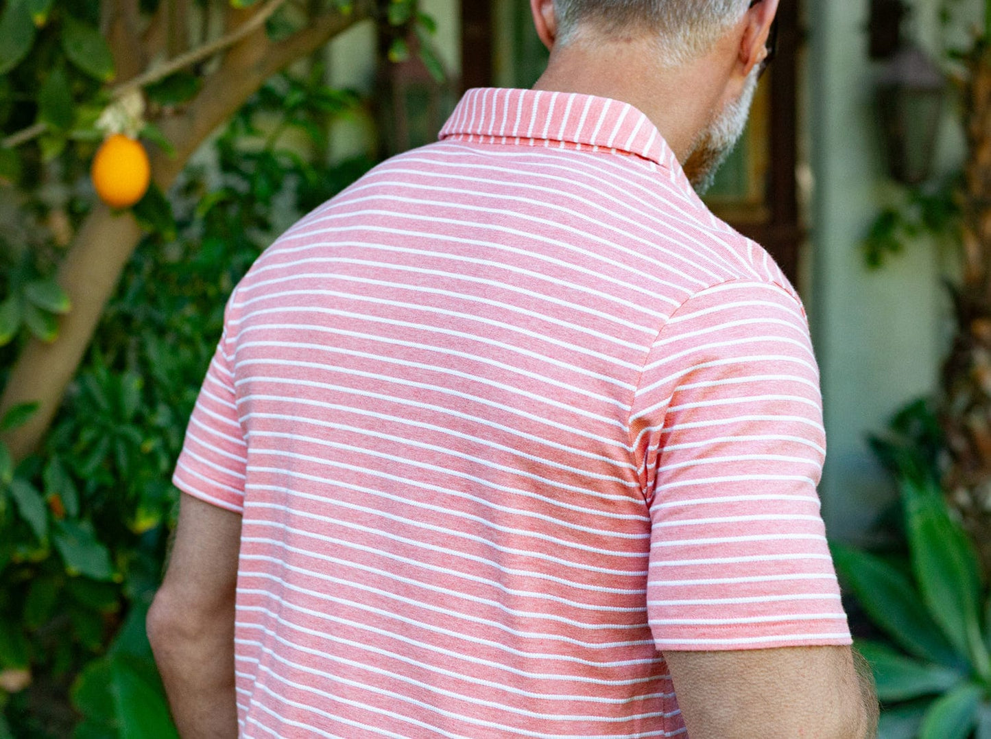 Easy Knit Players Shirt - Heather Coral