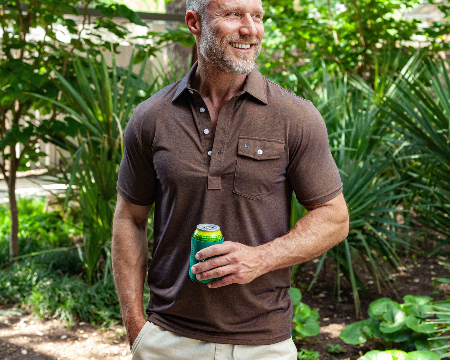 Performance Players Shirt - Woodsmoke