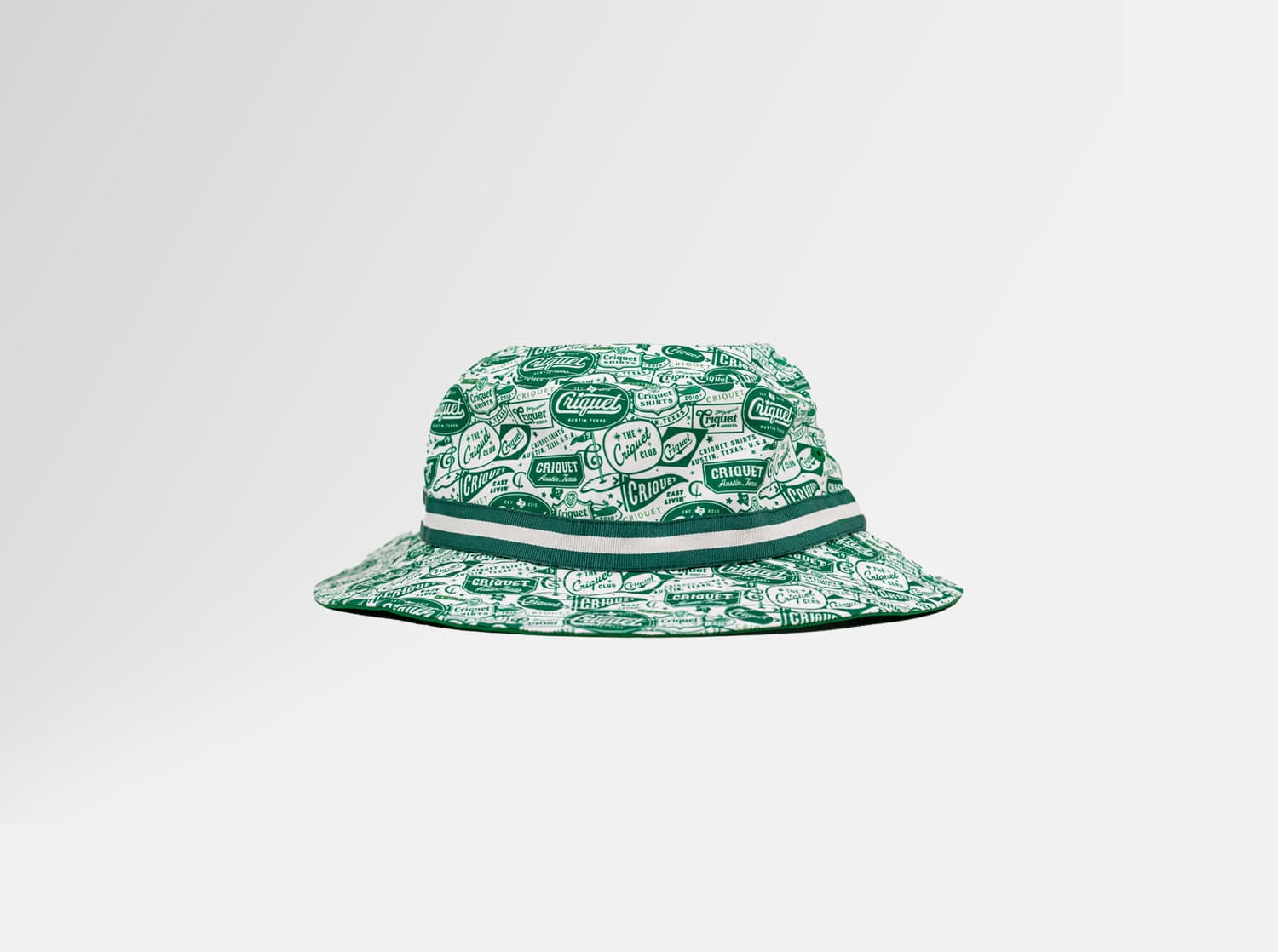 Criquet x Imperial Bucket Hat - Criquet Print - Green