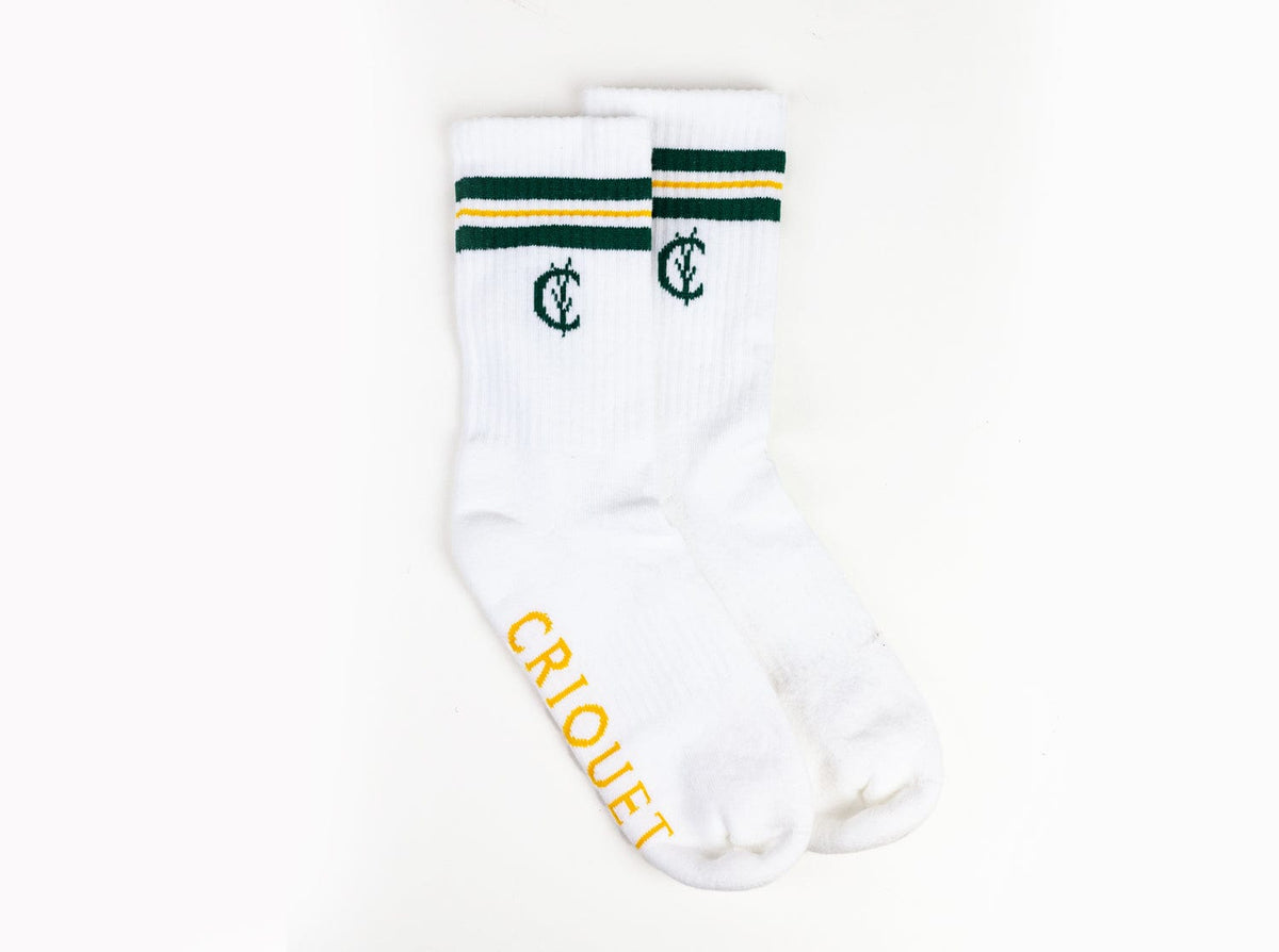 Tubular Socks Green Gold