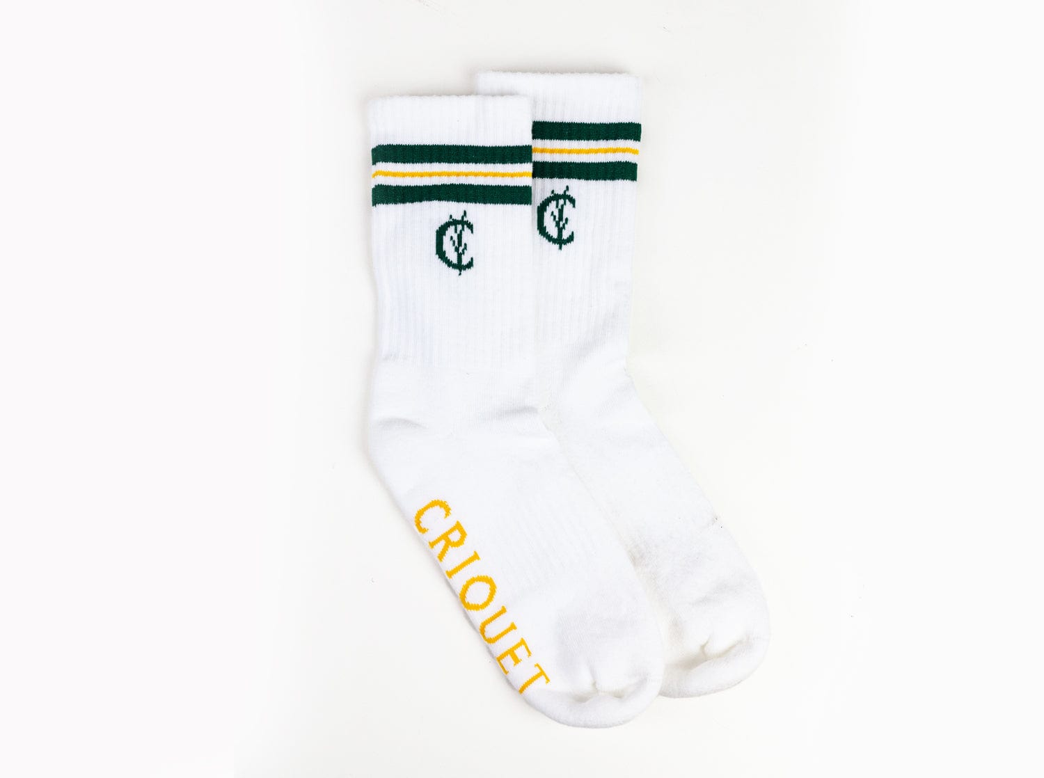 Tubular Socks - Green/Gold