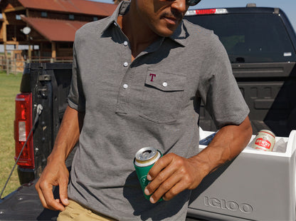 Texas A&M 150 - Coach’s Players Shirt - T - Heather Grey