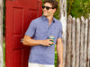 Slim Fit Top-Shelf Range Polo - Blue Monday
