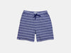 Cruiser Terry Shorts - Check Jacquard - Blue