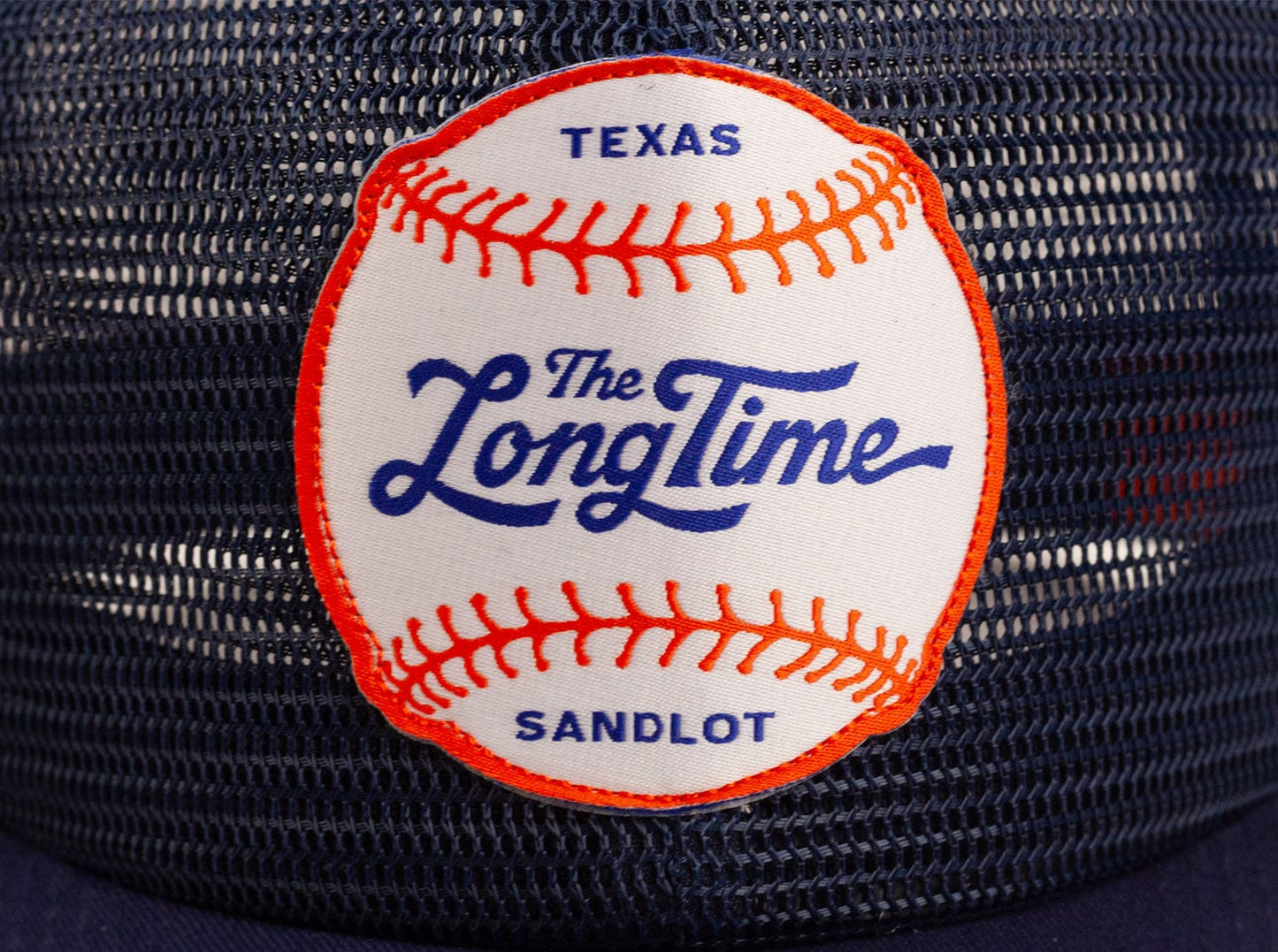 Texas Playboys All Mesh Trucker Hat - The Longtime - Navy