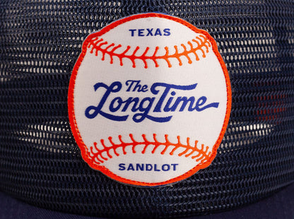 Texas Playboys All Mesh Trucker Hat - The Longtime - Navy