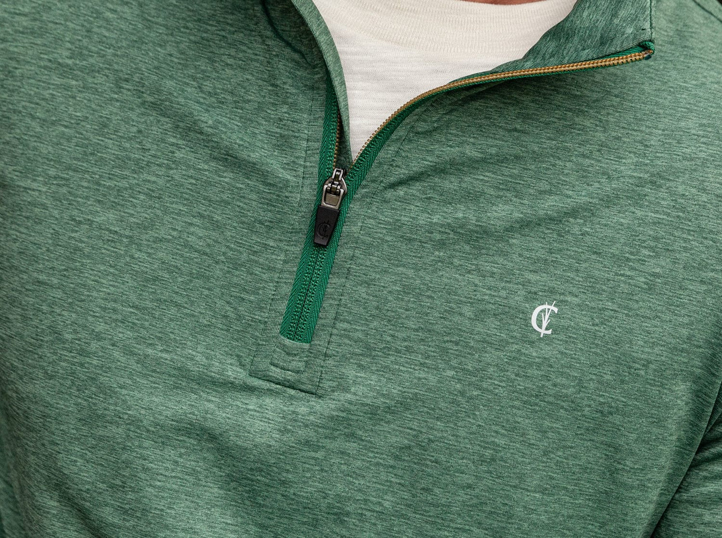 Feather Performance Pullover - Heather Forest