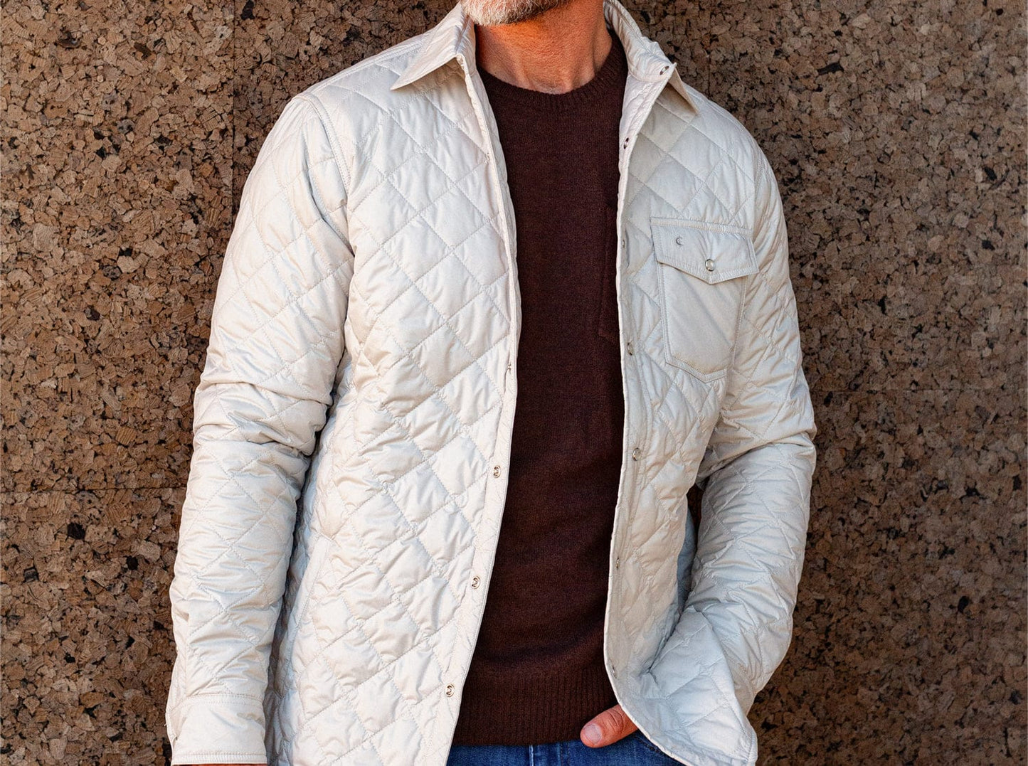 Quilted Shacket - Moonstruck