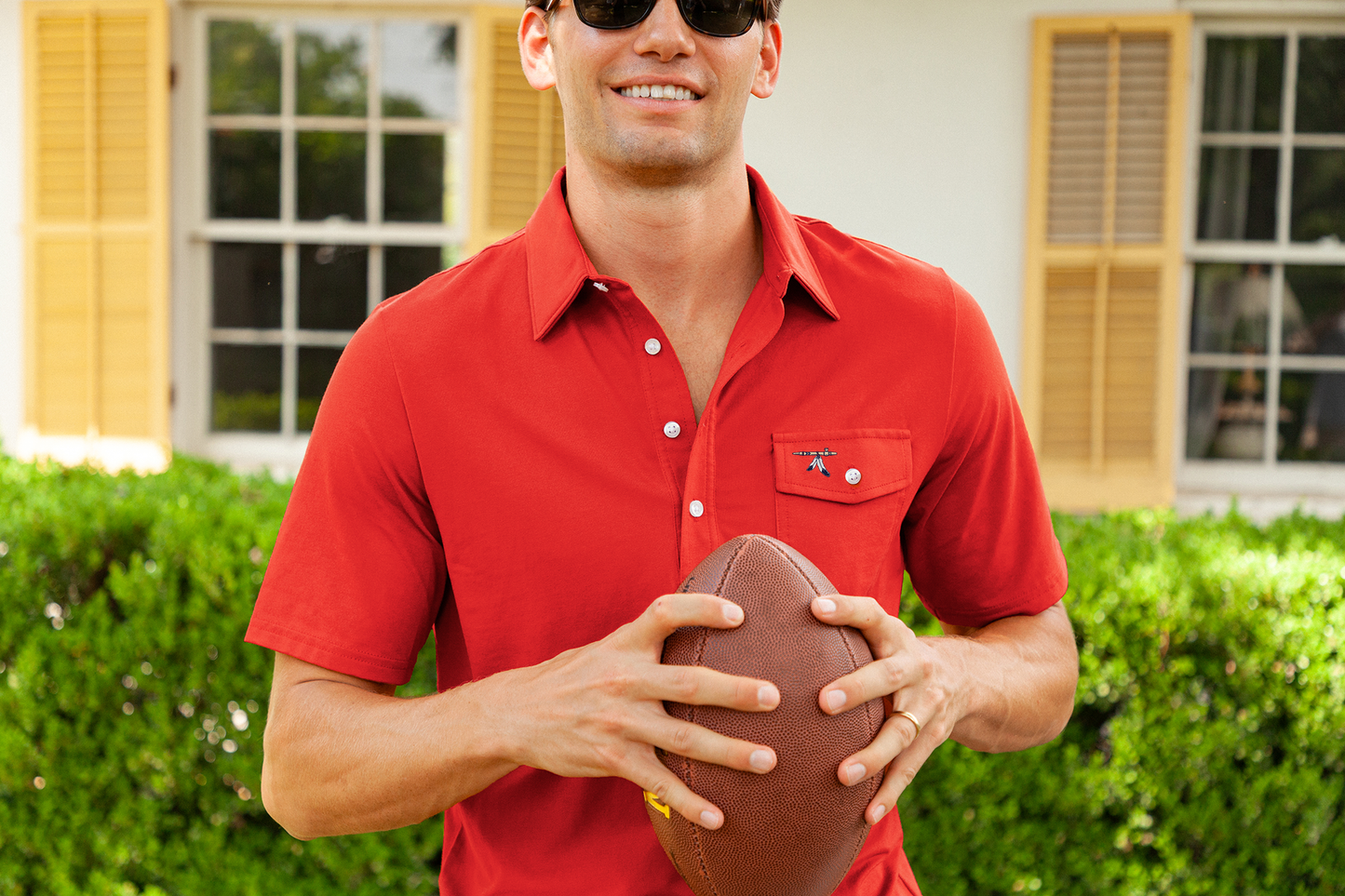 Uwohali - Performance Players Shirt - Arrow - Red