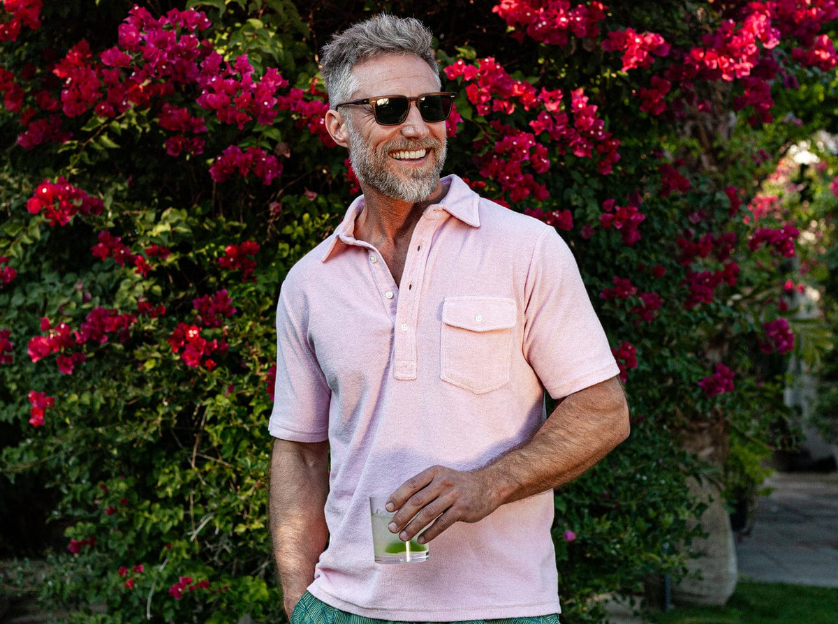Terrycloth Players Shirt Afternoon Delight