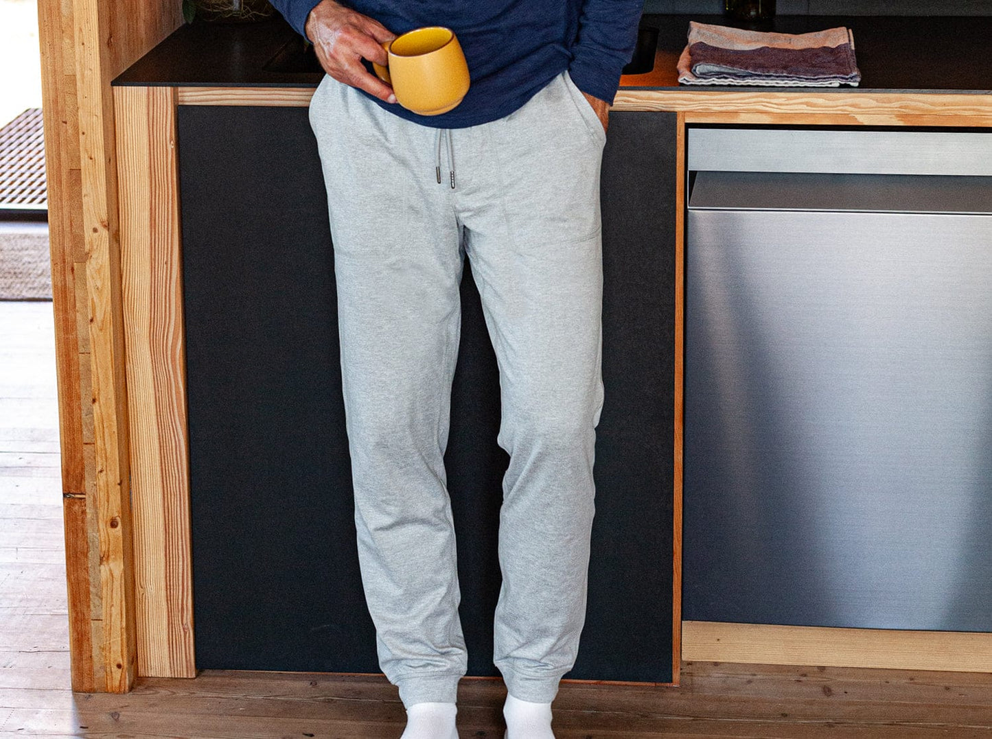 Lounge Jogger - Light Gray