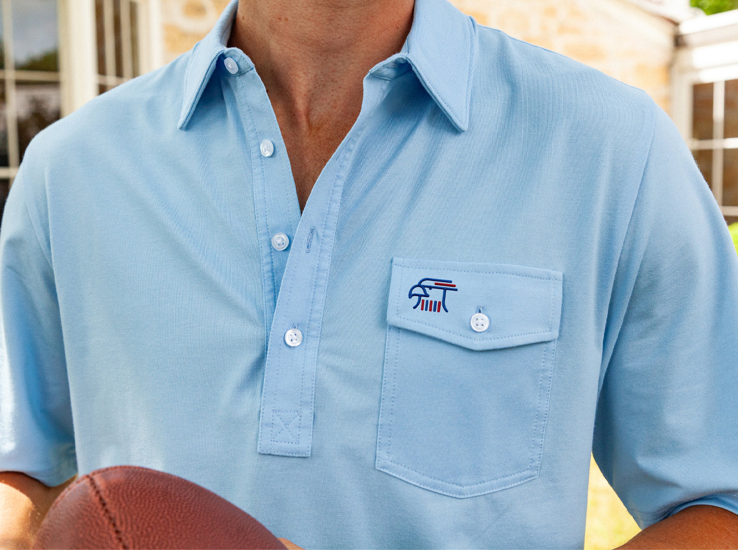Limited Edition Players Shirt - Eagle - Light Blue
