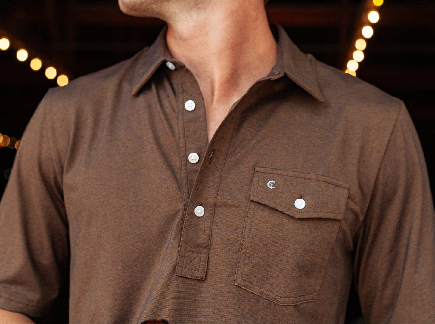 Performance Players Shirt - Woodsmoke