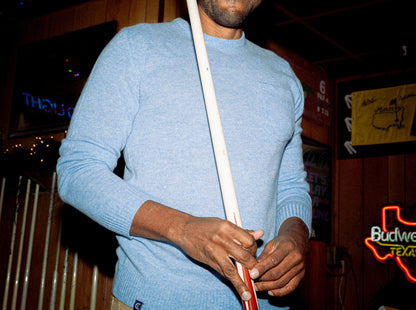 Legacy Cashmere Pocket Crew - Rainey