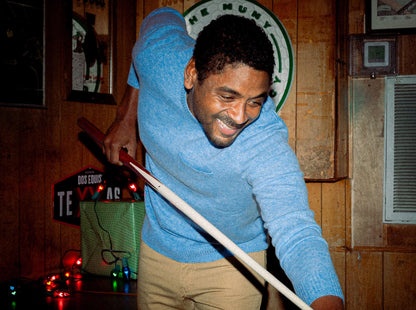 Legacy Cashmere Pocket Crew - Rainey