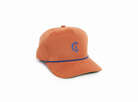 Classic Trucker Hat - Grassy C with Rope - Peached Tan