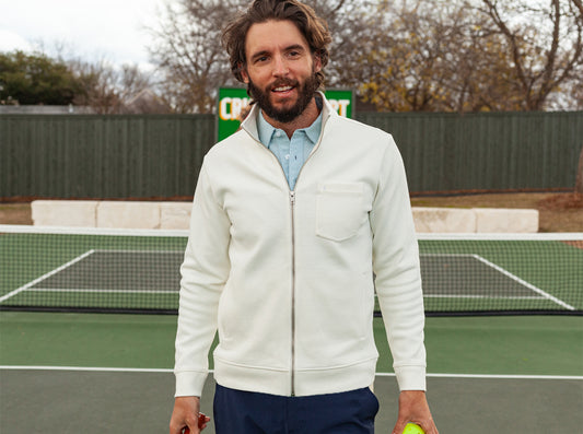 Courtside Jacket - White