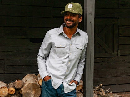 Utility Shirt - Light Gray