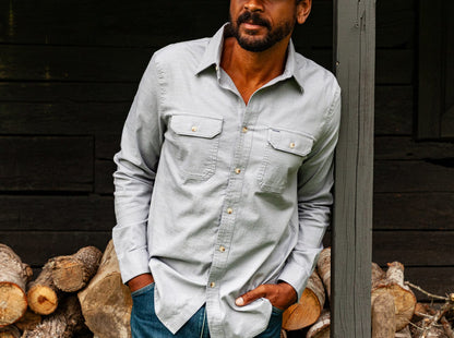 Utility Shirt - Light Gray